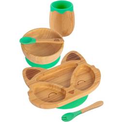 Tiny Dining Bamboo Fox Baby Weaning Set 5pc