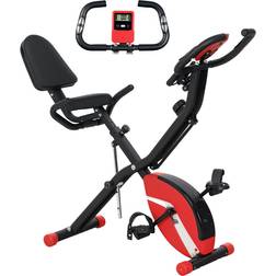 Sportnow Folding Exercise Bike with Arm Bands