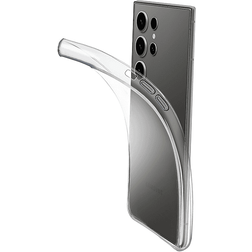 Cellularline Fine Galaxy S25 Ultra Cover in Gomma Morbida e Trasparente