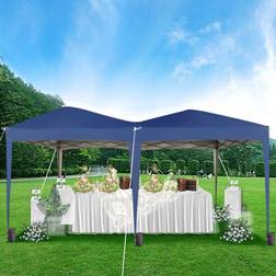 MCC Direct Pop Up Gazebo Marquee 3 x 6 m Blue