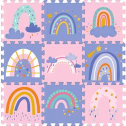 Magni Floor Puzzle with Rainbows