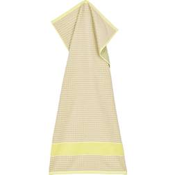 Juna Check Bath Towel Yellow, Pink (100x50cm)