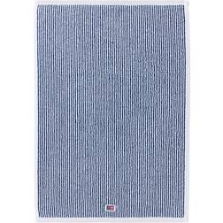 Lexington Original Håndklæde 30x50 cm Navy Gæstehåndklæde Hvid, Blå
