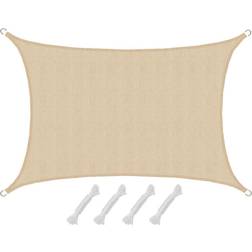Amanka Sonnensegel 3x4 HDPE Beige