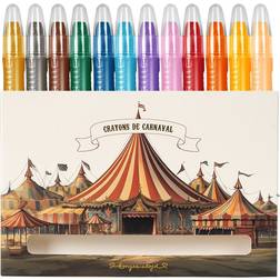 Konges Sløjd Multi Gel Crayons & Drawing Pad Fsc