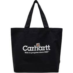 Carhartt WIP Canvas Graphic Tote Large - Black