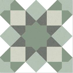 Hill Ceramic Klinker Persepolis Grön Matt 20x20 cm