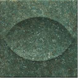 Hill Ceramic Kakel Orbital Grön Matt-Relief 15x15 cm 15x15cm