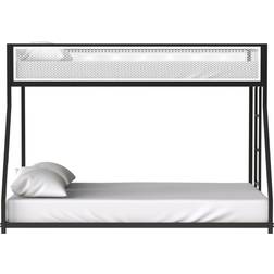 GDFSTUDIO Adin Metal Twin Over Full Bunk Bed