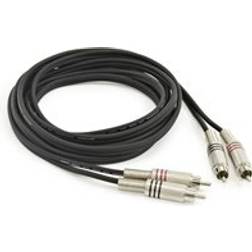 Gear4music Phono Dual-Mono Pro Kabel 6m