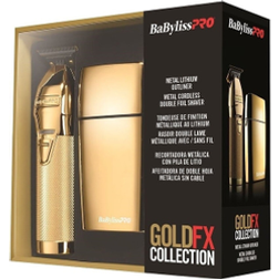 BaBylissPRO GoldFX Trimmer and Shaver Combo 7.4 x 7.4 x 2.4 in