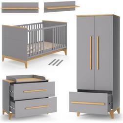 VitaliSpa Set Per Cameretta Grigio Set 4