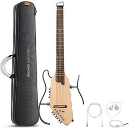 Donner HUSH-I Pro Silent Guitar Natural