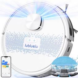 Lubluelu Robot Aspirapolvere Lavapavimenti con Mappatura 4000Pa