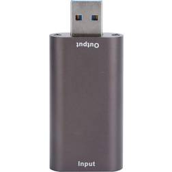 PUSOKEI USB HDMI Video Capture Card 4K 60Hz