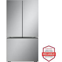 LG Smart Counter-Depth MAX French Door Refrigerator Stainless Steel