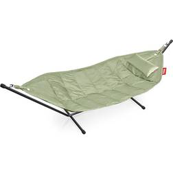 Fatboy Headdemock Hängematte Seegrün mit Ständer und Kissen