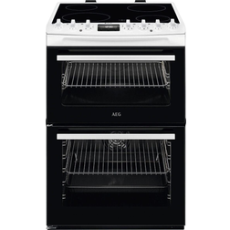 AEG CCX6740ACW 60cm SteamBake Cooker White