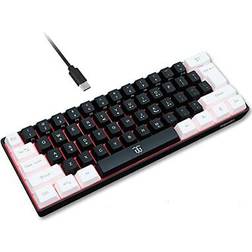 Snpurdiri 60% Wired Gaming Keyboard True RGB