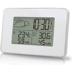 Tlily Wireless Weather Forecast Alarm Clock
