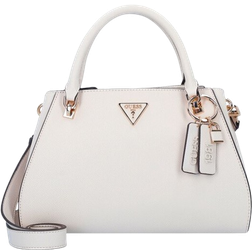 Guess Noelle Satchel Bag - Bone