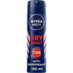 Nivea Dry Impact Male Spray 150 ml 150ml
