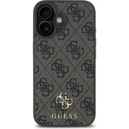 Guess 4G Small Metal Logo MagSafe Case for iPhone 16