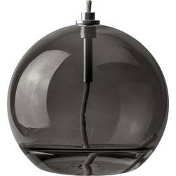 Mette Ditmer Aura 10 cm Smoke Grey Oljelampa