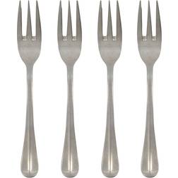 House Doctor Mora 4-pack Silver Finish Cake Fork 4pcs
