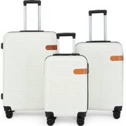 Infinity Leather Robust ABS Lightweight Luggage Bag Large