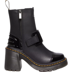 Dr. Martens Gaya Alternative Leather Heeled Chelsea Boots - Black