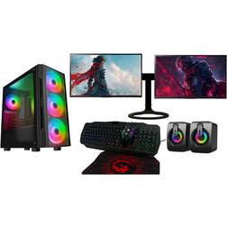Savitar Technology GamingPC Bundle Dual Monitors GT710