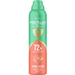 Mitchum Ultimate 72H Floral Citrus Deo Spray 250ml