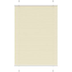 vidaXL Plisségardin Fløde 100x150 cm Stofbredde 99,4 cm Polyester 100x150cm