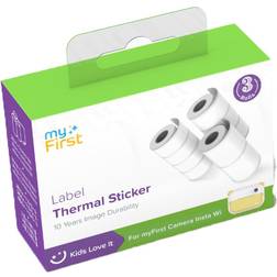 myFirst Termisk Fotopapir 3x3 Meter - Hvid