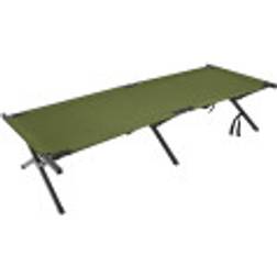 MFH Aluminium Field Cot Extra Long Olive