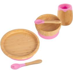 Tiny Dining Bamboo Round Baby Weaning Set 5pcs