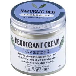 Naturlig Deo Ekologisk Deo Cream Lavendel 60ml