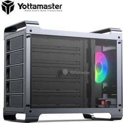 Yottamaster RGB Aluminum 5 Bay Type B Hard Drive Enclosure