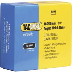 Tacwise 16G Angled Nails 50MM for Dc618K Pack 2500