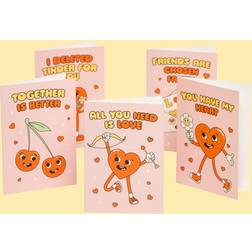 Coolstuff Kort Retro Love 10-pakning