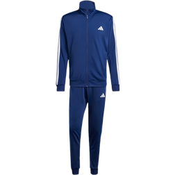 adidas Men Sportswear Basic 3-Stripes Tricot Track Suit - Dark Blue