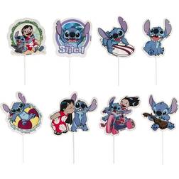 Dekora Lilo & Stitch - Cake Toppers 16-pack Tårtdekoration