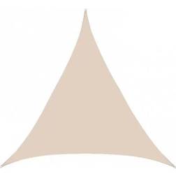 INF Triangel Solsegel Segelduk Beige S