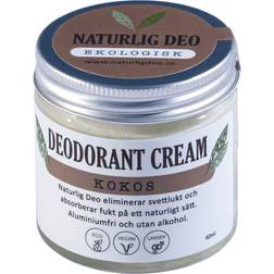 Naturlig Deo Ekologisk Deo Cream Kokos 60ml