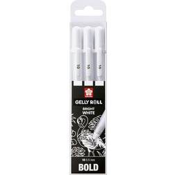 Sakura Gelly Roll Bright White Bold 3-pack