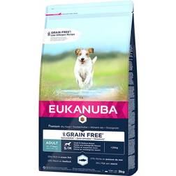 Eukanuba Grain Free Adult Small Breed with Marine Fish Dog Food 3kg