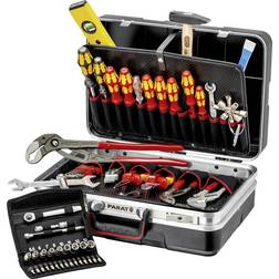 Knipex 52 Piece Plumbing Tool Case with Case, VDE Approved