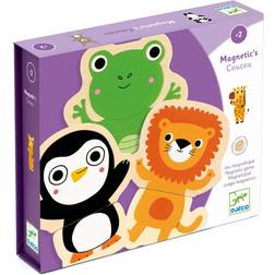 Djeco Coucou Magnetic Animals 24 Pieces