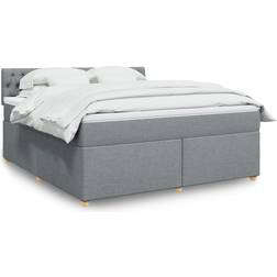 vidaXL Fabric Continental Bed 180x200cm